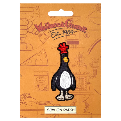 Feathers McGraw (Wallace & Gromit) Sew On Patch