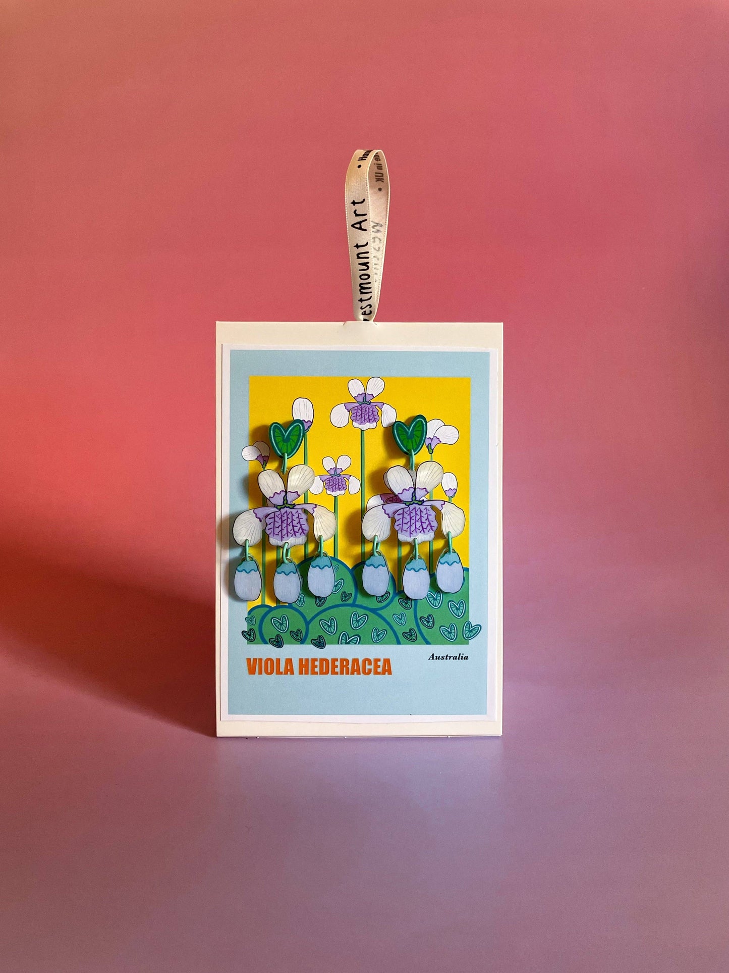 Viola Earrings by Westmount Art