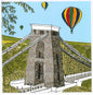 Suzy Furse Clifton Suspension Bridge Greeting Card