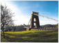 Autumn at the Clifton Suspension Bridge Postcard